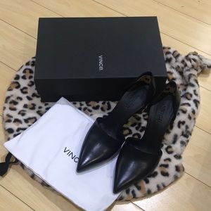 Vince  claire, black heel size 7